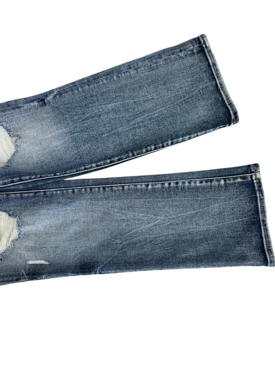 BKE Buckle Black No.75 Bootcut Jeans Yeadon Distressed Stretch 27x30 Y2K - Picture 11 of 13